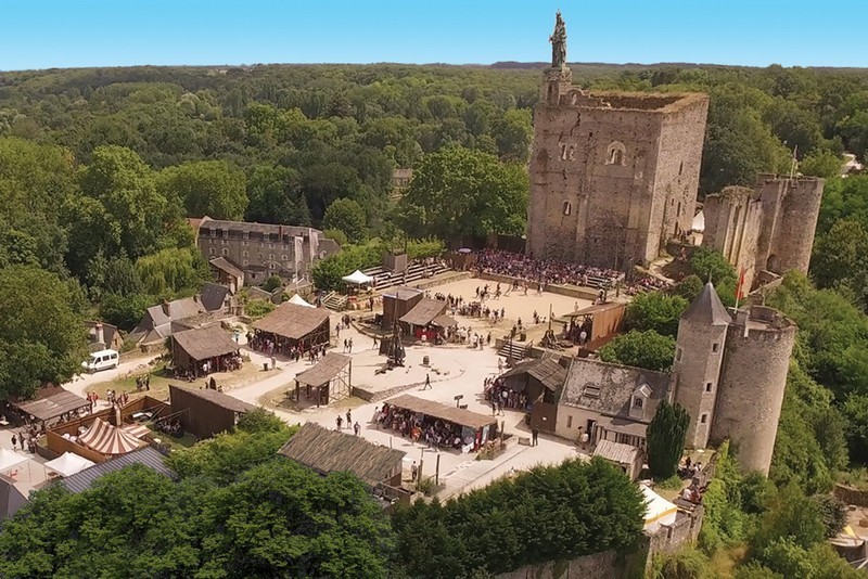 Subvention visite de la forteresse royale de Monbazon